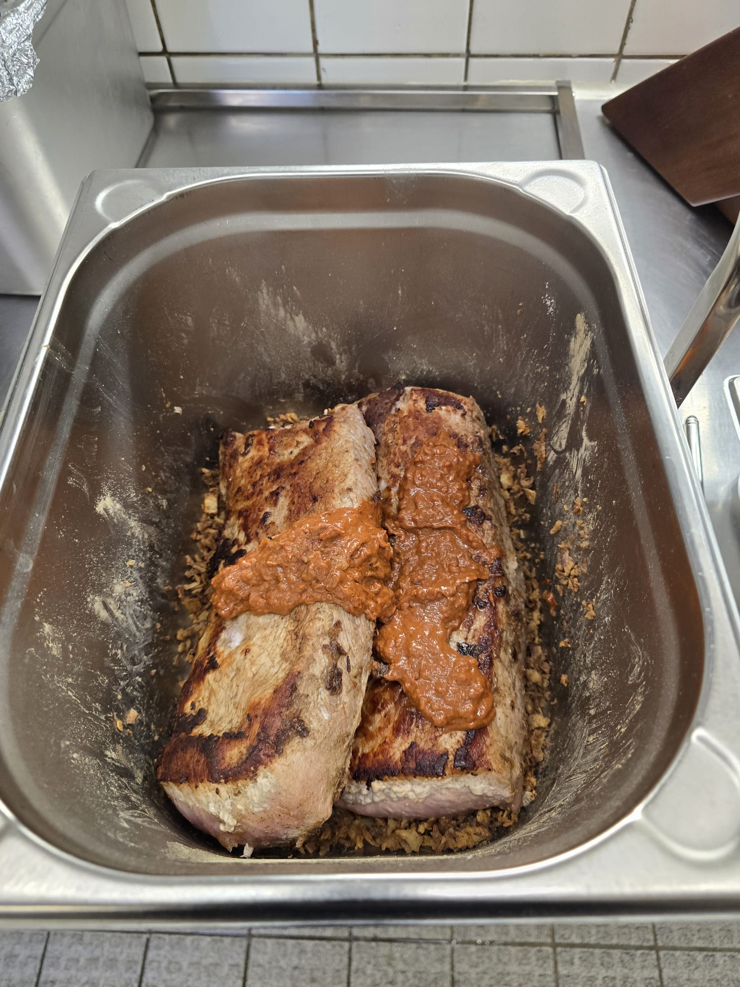 Braten in der Zubereitung