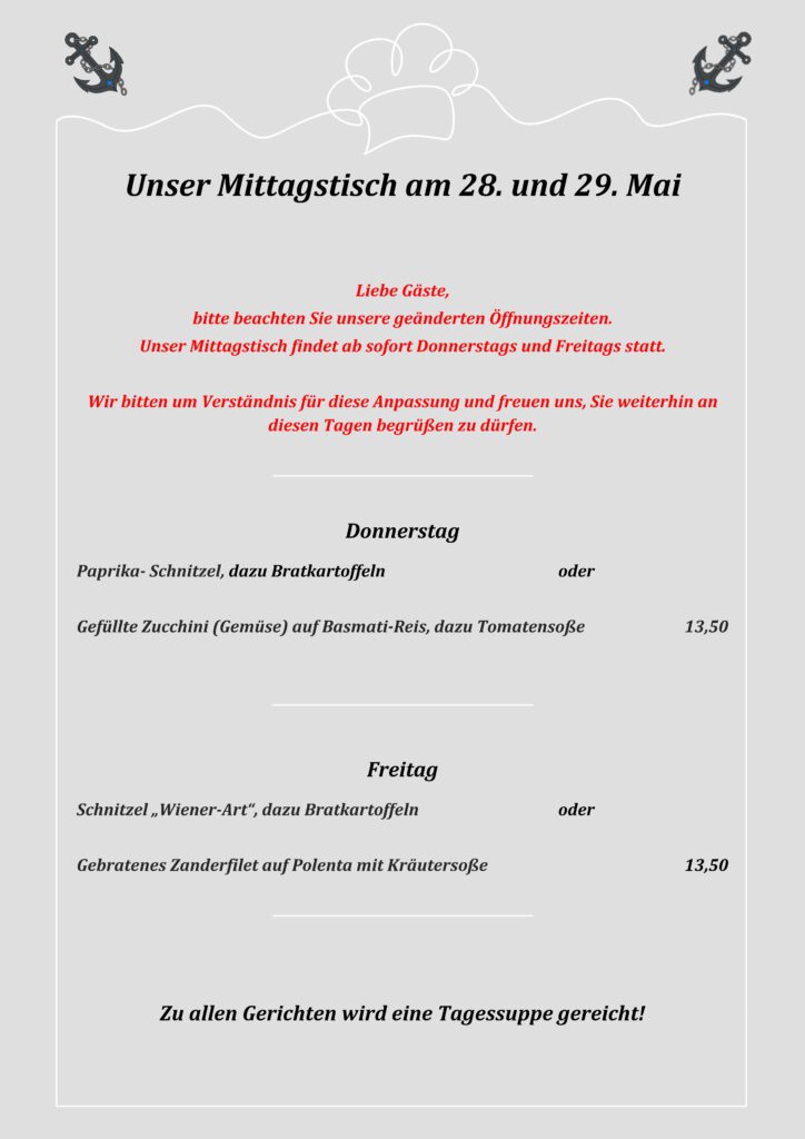 Mittagstisch